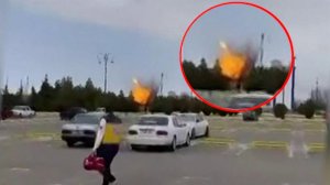 СМИ сообщают об упавшем иранском беспилотнике в аэропорту Азербайджана.