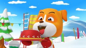 «Снега Много — Веселья Ещё Больше!» — Смешные Мультики и Забавное Шоу с Животными для Самых Маленьки