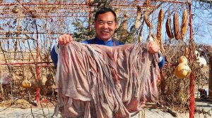 Вкусный острый отварной рубец. Кухня Китая