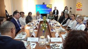 Пенсипе социаллă страхлав фончĕн председатĕлĕ Шупашкарти тĕп офисра ĕçлекенсемпе тĕл пулу ирттерчĕ