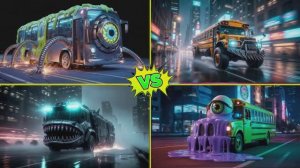 МУЛЬТИКИ: МОНСТР‑АВТОБУС vs ШКОЛЬНИКИ — ТАНЦЕВАЛЬНЫЙ ДУЭЛЬ на ДОРОГЕ! 🚌