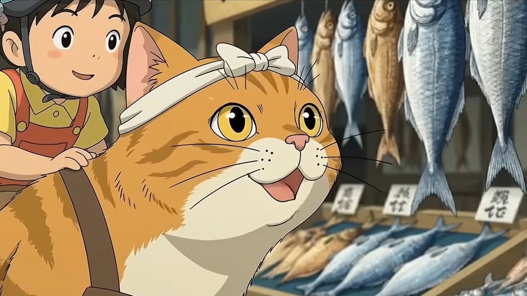 КАРАМЕЛЬНЫЙ КОТ И ДЕВОЧКА МУЛЬТФИЛЬМ