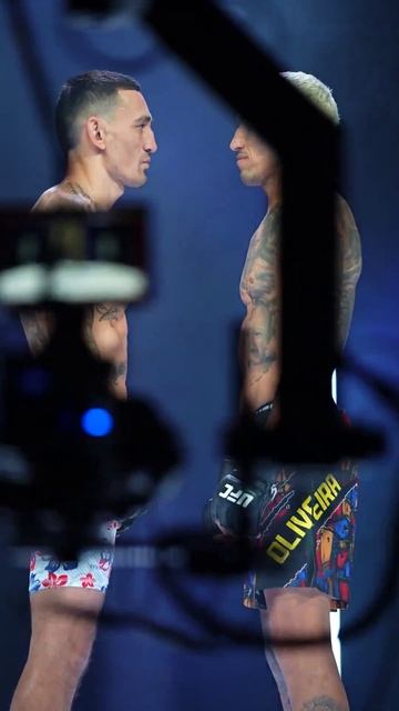 Макc Холлоуэй и Чарльз Оливейра сошлись лицом к лицу перед своим боем в эти выходные 👀🔥 #UFC326 (...