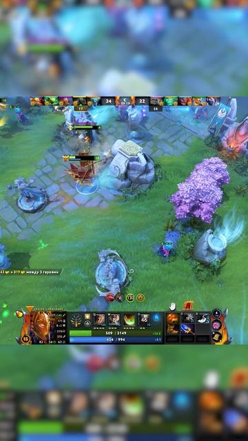 Идеальный контроль 2 героев #simplysnake_ #gaming #twitch #games #dota2