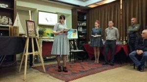 Выставка медиа портала "А у Вас?" в Доме на Патриарших