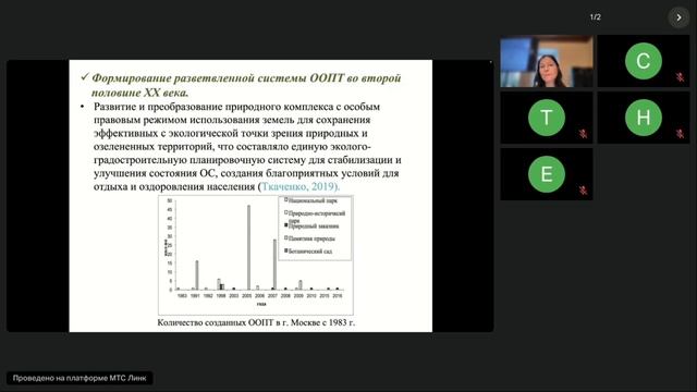 Создание ООПТ в городе Москве: история и современность