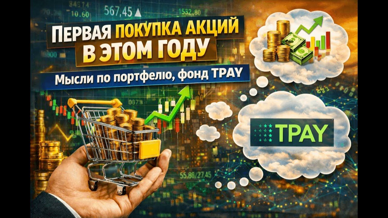 Первая покупка акций в этом году, мысли по портфелю, фонд TPAY