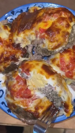 Грузинские «бифштексы» с яйцом 🥩