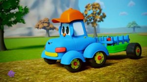 Назови Фрукт с Гектором! — Обучающий Мультик для Самых Маленьких 🍊🚜😄