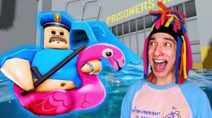 КИТАЙКА И ПОБЕГ ОТ ОХРАННИИКА БАРРИ В АКВАПАРКЕ!