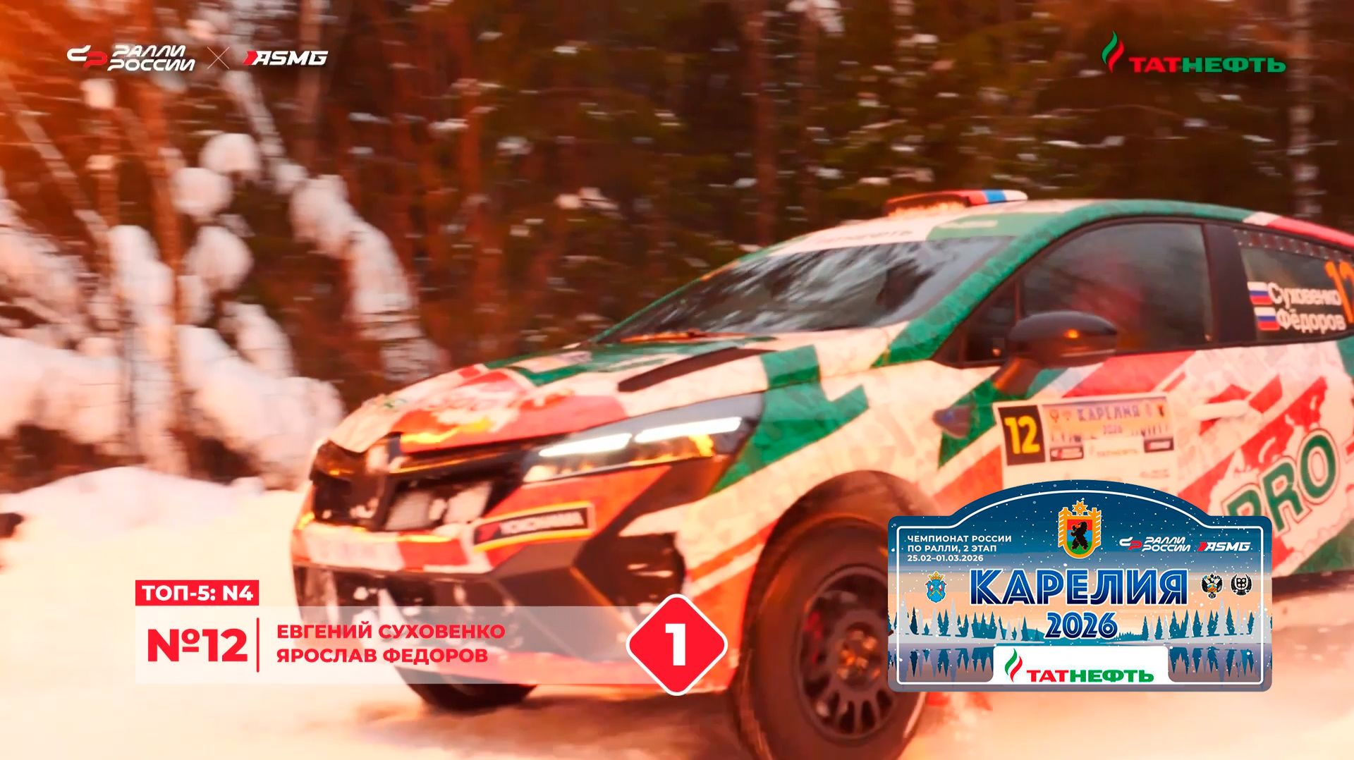 Карелия 2026 - Топ 5 зачёта N4