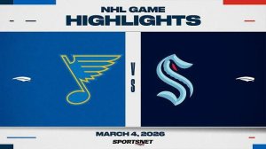 Обзор матча НХЛ | Сиэтл - Сент-Луис (05.03.2026)