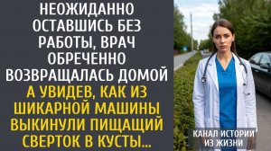 истории из жизни Неожиданно оставшись без работы, врач обреченно возвращалась домой… А увидев, как