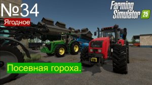 FS25 Ягодное ч34 Посевная гороха.