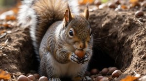 запасливая белочка