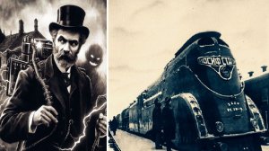 Поезд в Сибири попал на станцию из другого мира