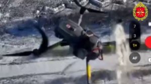 Боевая работа расчетов БПЛА