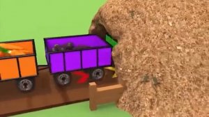 Весёлые Зверята на Огромной Горке 🐰🎢