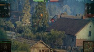 Мир Танков. Полигон. Мурованка. Бой на ИС-7. Взял 3 фрага.