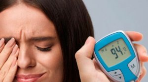 Одно из осложнений диабета.