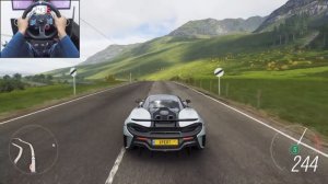 McLaren 600LT: трековый характер 🔥 Заезд в FH4 на Logitech G29 🏁