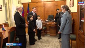 Заур Аскендеров встретился с чемпионами международной олимпиады по ментальной арифметике