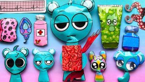 SPRUNKI SKY С БОЛЬШИМ ЖИВОТОМ !!! Сколько же у НЕГО ДЕТЕЙ !!?