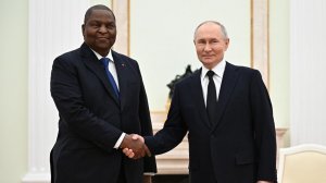 Путин поздравил президента Центральноафриканской Республики с победой на выборах