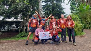 Первый день похода к вершине Килиманджаро группа Клуба 7 Вершин "Pole-Pole Champions"