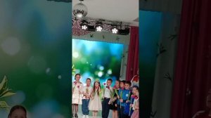 дорогие женщины с праздником весны..поздравляют дети