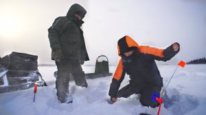 Тяжёлая ночь в пургу. Ловим щуку и готовим. Побег с острова. 3 дня на озере. Ч.2