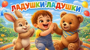 ЛАДУШКИ-ЛАДУШКИ Где были у бабушки- Мульт Песенка Потешка для малышей!