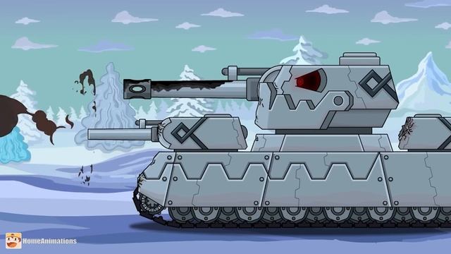 Стальной паразит из прошлого пробудился! Нам конец [HomeAnimations - Мультики про танки]