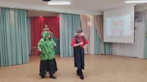 Веселый праздник 8 марта в детском саду: Бабушка Яга и её компания! Группа "Улыбка"
