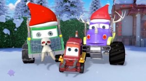 Колокольчики звенят — Рождественская Песенка + Ещё Много Колядок и Мультики с Машинками для Деток 🔔