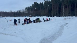 Запуск форели в акваторию !!!