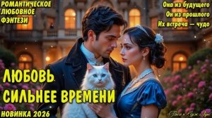 ЛЮБОВЬ СИЛЬНЕЕ ВРЕМЕНИ. Попаданка. Романтическое фэнтези. Аудиокнига.