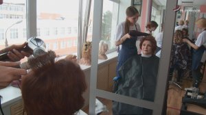 В Серпухове поздравили женщин с наступающим 8 Марта