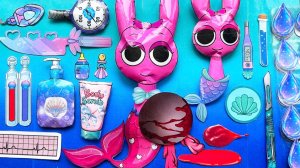 SPRUNKI PINKI Русалочка 🧜♀️ ) и ее милая малышка 👶🏻