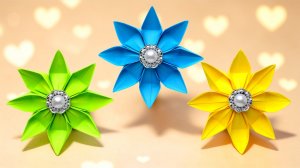 Цветы из бумаги Поделки к 8 марта