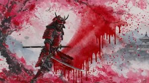 Акварель Самурая