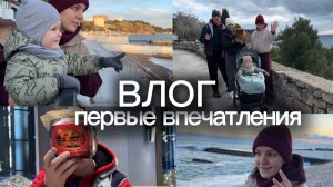 переехали в крым \первые прогулки