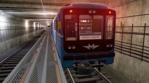 Едем в Минском метро!! Катаемся с пассажирами на Номерном!! Gameplay Metrostroi!!