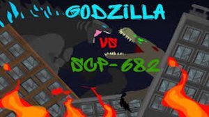 Godzilla vs SCP-682 ss2 ep 2 (the end) (Dc2 Animation)