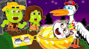 Маша и Леопольд. Ленивые аисты - Мультик для детей