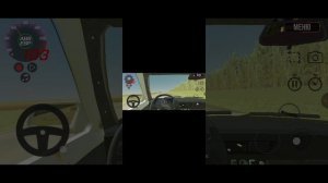 еду с аливиески до долиновска в ВАЗ краш-тест симулятор 2