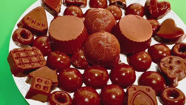 Желейные шоколадные конфеты-полезные и вкусные!