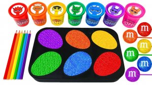 ИГРАЕМ В СЛАЙМЫ ЗАЛИВАЕМ ЦВЕТНЫЕ ЯЙЦА АСМР ВИДЕО ВИДЕО ДЛЯ ДЕТЕЙ ДЕТСКИЙ КАНАЛ ИГРАЛКИ-ЗАЛИПАЛКИ