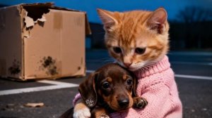 Его Оставили в Коробке… Пока Рыжик Не нашел Его 🐶📦