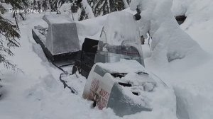 ПОХОД В ЛЕСНУЮ ИЗБУШКУ С НОЧЁВКОЙ. ТУЛАН ПОРАНИЛ ЛАПУ. БУРАН ПРИШЛОСЬ ОСТАВИТЬ.
